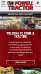 Mobile Screenshot of powelltractor.com